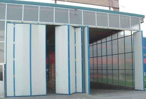 工業(yè)折疊門特征