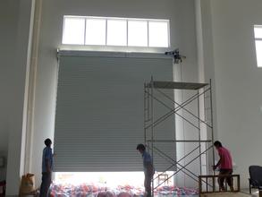 抗風(fēng)卷簾門形成