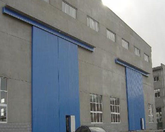 廠房工業(yè)平開門工程